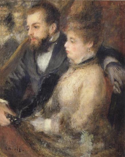 Pierre Renoir Box at the Theatre Germany oil painting art